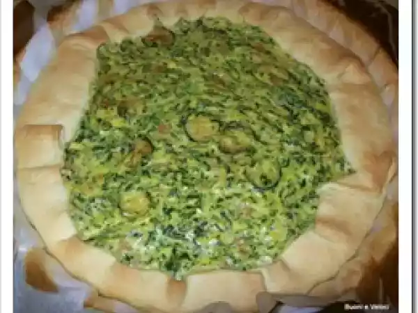 Ricetta Torta salata erbette e zucchine