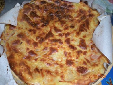 Ricetta Tortino patate, mortadella e parmigiano