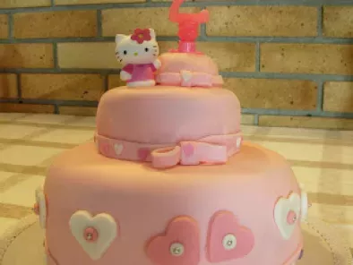 Ricetta Festa per i 2 anni della mia bimba con torta di compleanno rosa