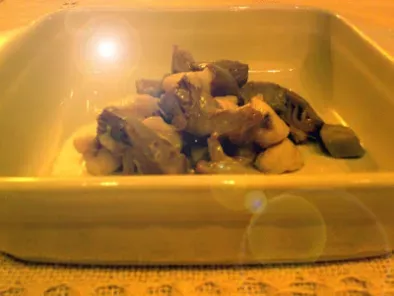 Ricetta Bocconcini di rana pescatrice con carciofi