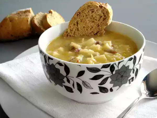 Ricetta Zuppa di cavolo cappuccio e pancetta