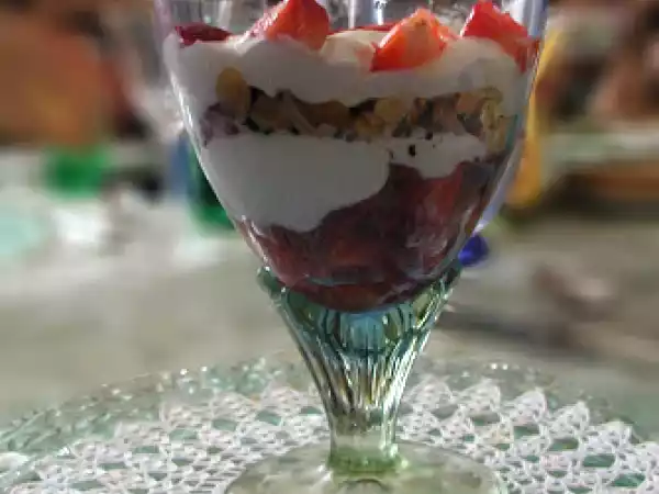 Ricetta Parfait alle fragole