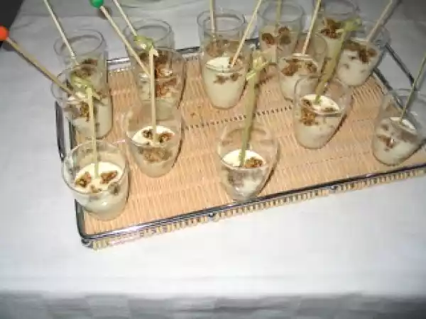 Ricetta Bicchierini di crema al gorgonzola