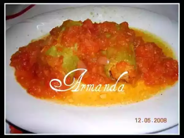 Ricetta Zucchine ripiene, in umido