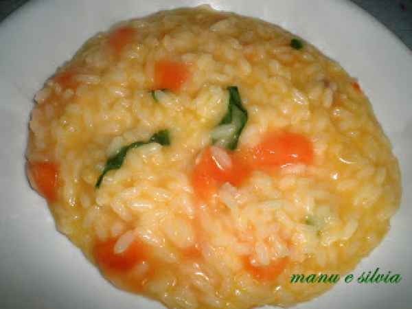 Ricetta Risotto al melone, crudo e rucola