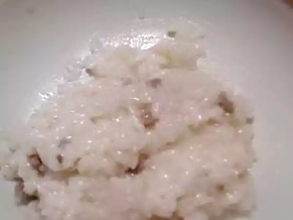 Ricetta Risotto alla pasta di salame