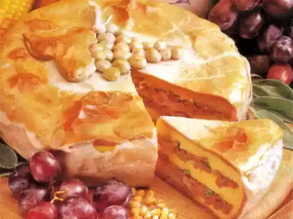 Ricetta Torta di polenta e tritato