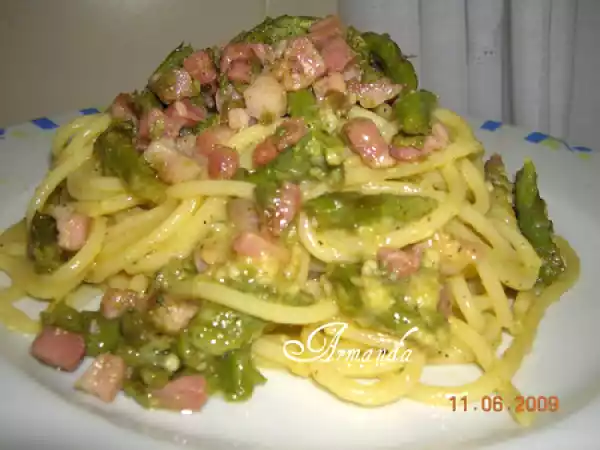 Ricetta Carbonara con asparagi