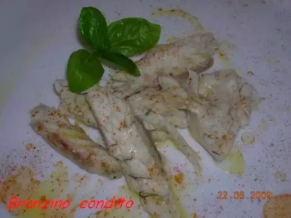 Ricetta Branzino condito