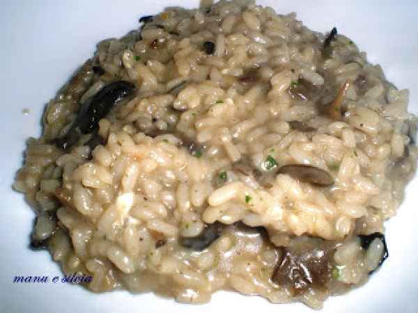 Ricetta Risotto ai funghi secchi e tartufo