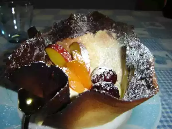Ricetta Cestini con crema di mascarpone e frutta