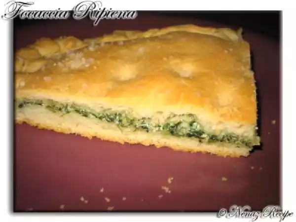 Ricetta Focaccia ripiena con spinaci e ricotta