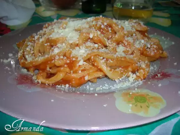 Ricetta Pici all'aglione