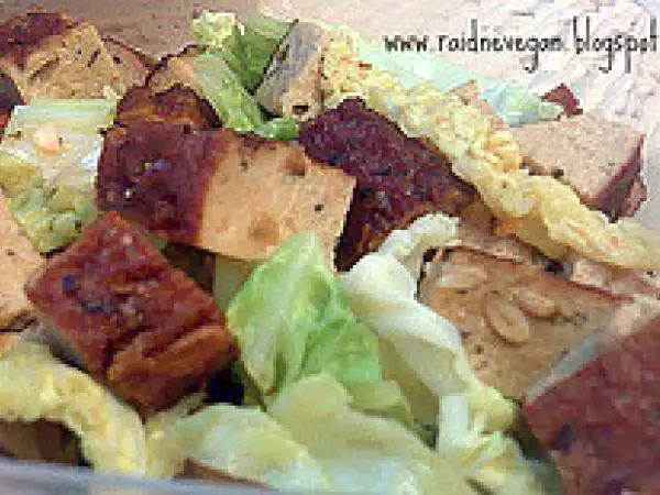 Ricetta Tofu affumicato con la verza