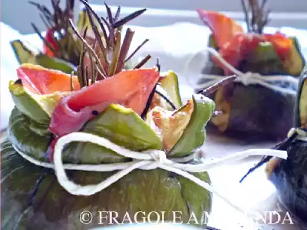 Ricetta Fichi e prosciutto al forno
