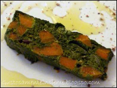 Ricetta Terrina fredda di spinaci e carote