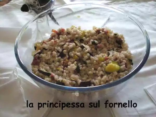 Ricetta Orzo con zucchine alla menta