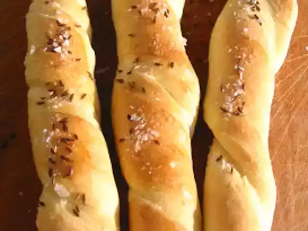Ricetta Salzstangen brot - bastoncini salati ... versione panino