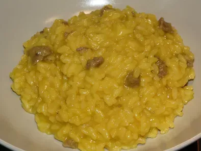 Ricetta Risotto (giallo) con la salsiccia al finocchio