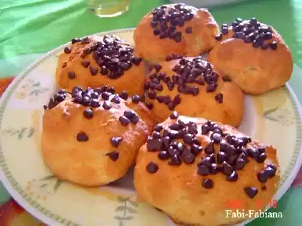 Ricetta Panini al cioccolato (senza glutine, senza latte vaccino)