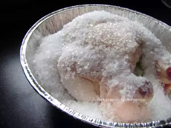 Ricetta Cottura al sale : pollo