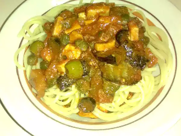 Ricetta Caponata di pesce spada