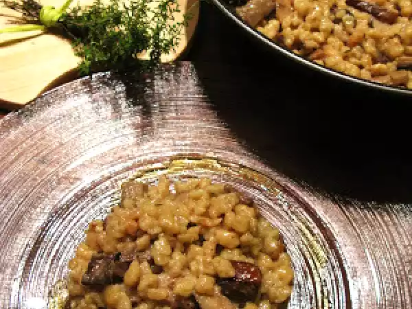 Ricetta Fregola al profumo d'autunno