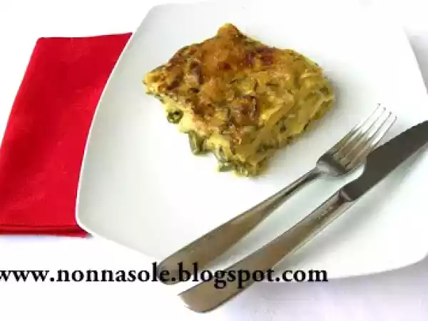 Ricetta Lasagne con zucchine, squacquerone e......