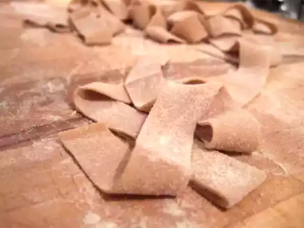 Ricetta Pasta fresca al vino