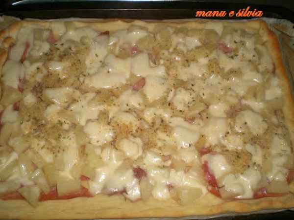 Ricetta Pizza esotica