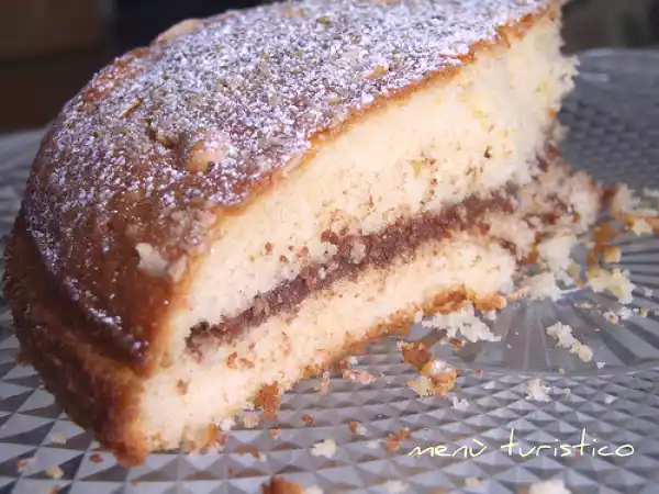 Ricetta Torta yogurt, nocciole, pinoli e nutella