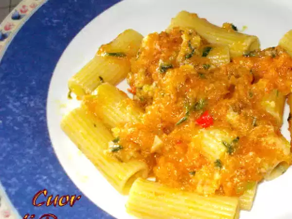 Ricetta Rigatoni alla zucca