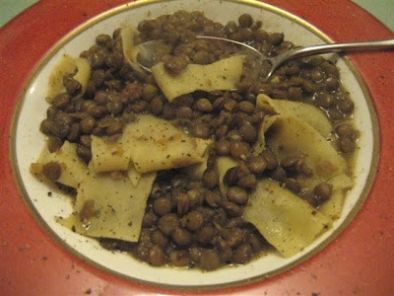 Ricetta Minestra di lenticchie e pasta fresca