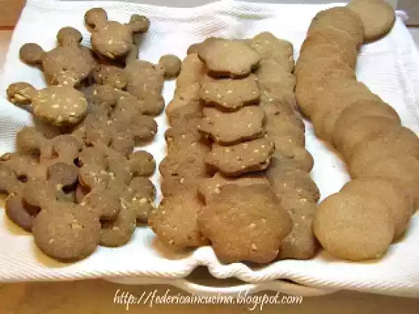 Ricetta Frollini alla farina di castagne