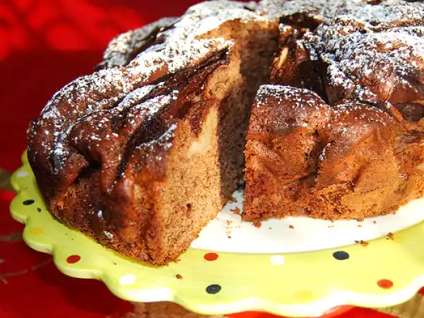 Ricetta Torta pere & cioccolato (profumata alla vaniglia)