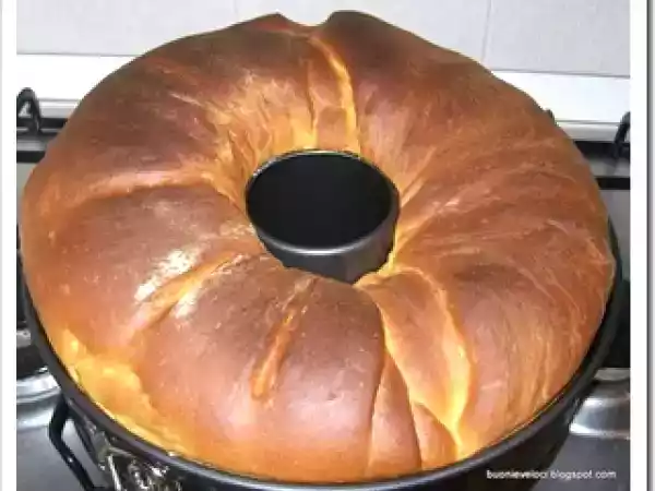 Ricetta Ciambella arrotolata di brioche alla zucca
