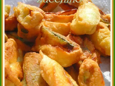 Ricetta Verdure fritte in pastella (zucchine e peperoni)