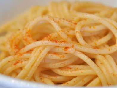 Ricetta Spaghetti aglio, olio e pimenton de la vera