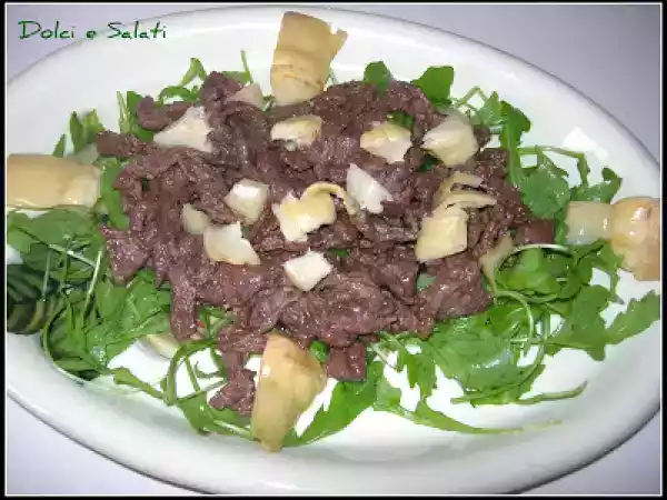 Ricetta Straccetti con rucola e carciofini