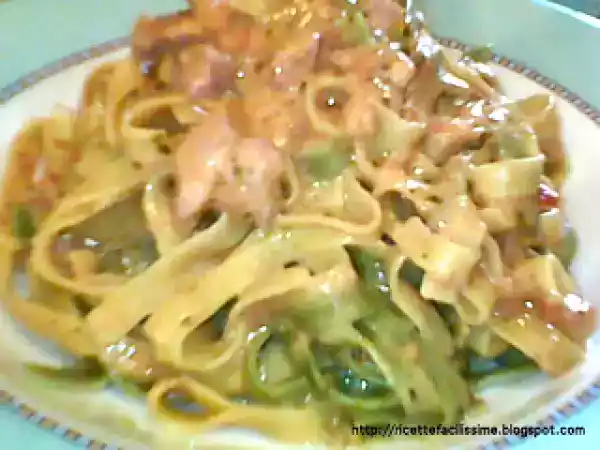Ricetta Paglia e fieno alla contadina