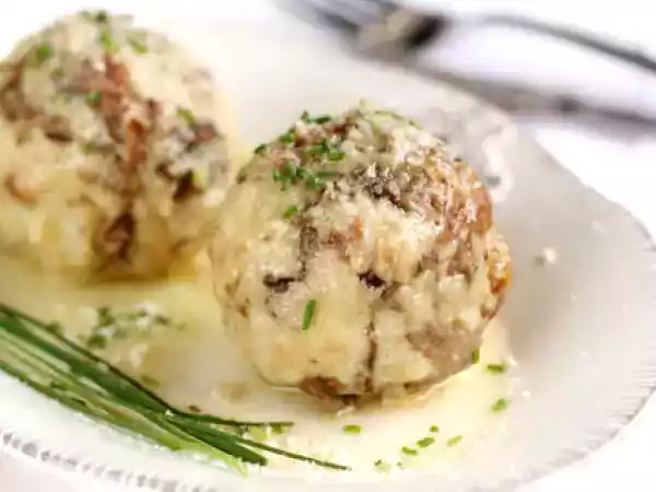 Ricetta Canederli ai funghi porcini