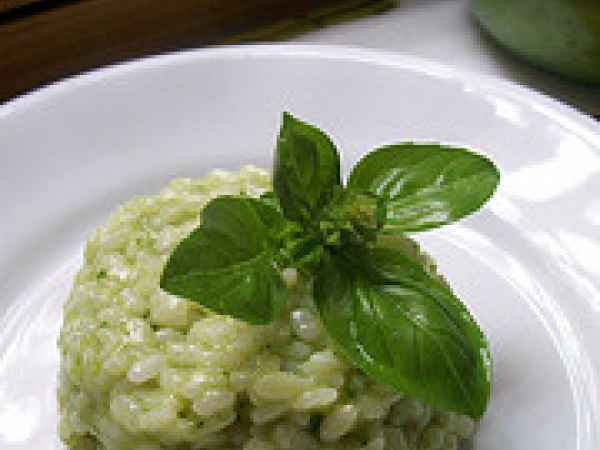 Ricetta Risotto al pesto in pentola a pressione