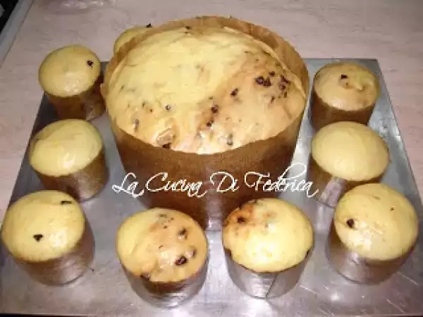 Ricetta Panettoncini e panettone alla crema
