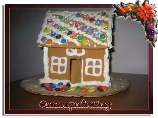 Ricetta Pepparkakshus - casetta di pan di zenzero
