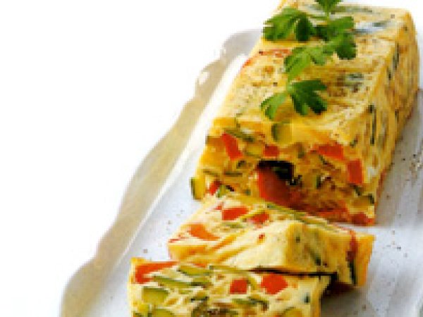 Ricetta Sformato di zucchine e peperoni....natale