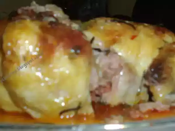 Ricetta Pollo ripieno al forno