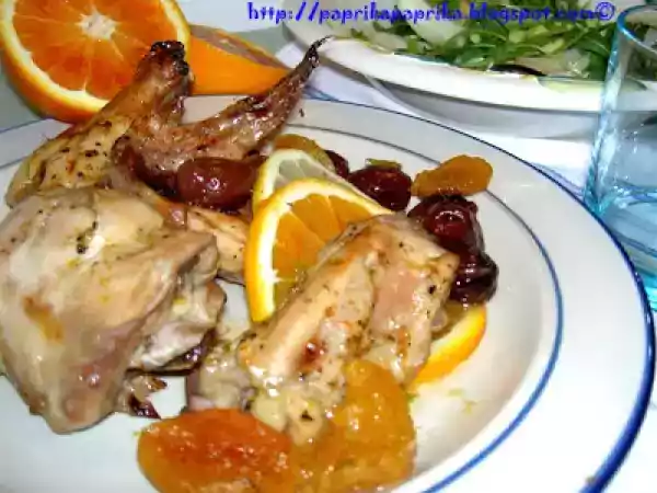 Ricetta Pollo libanese agli agrumi