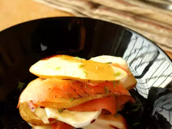 Ricetta Salmone affumicato. in busta.