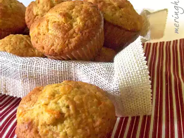 Ricetta Muffin carote e pere