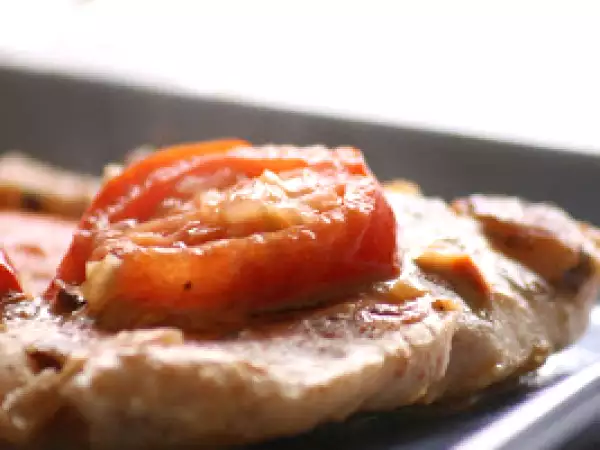 Ricetta Filetti di pesce con panna e pomodorini